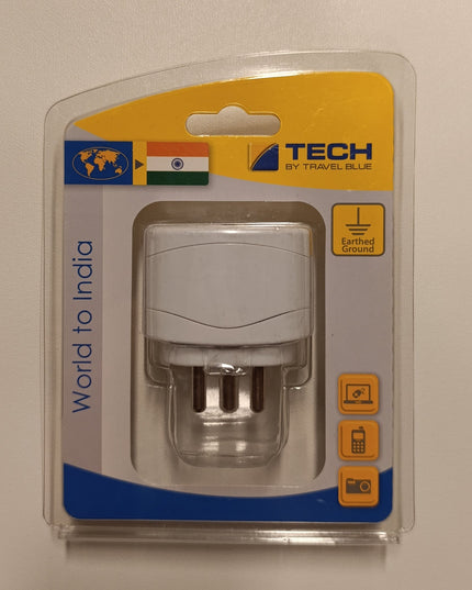 Tech By travel blue World to India