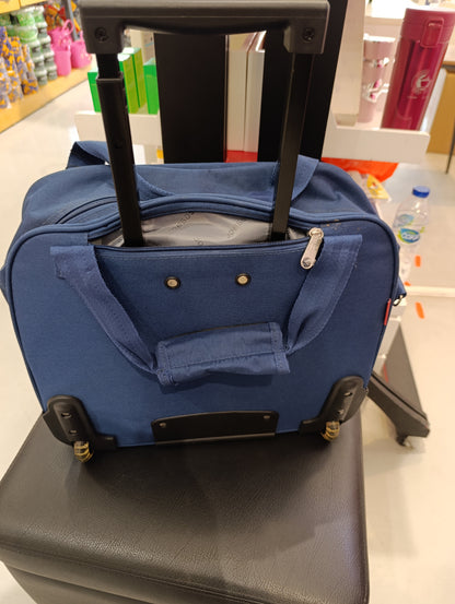 Gabol Week Eco 15.6" 2-Wheel Laptop Trolley - Blue