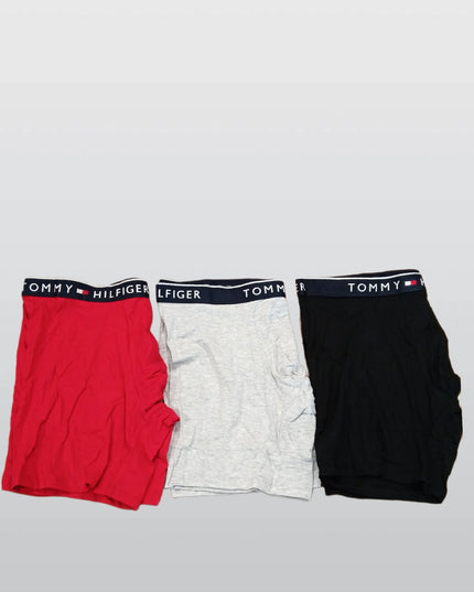 TOMMY HILFIGER 3-PACK BOXER LUXE STRETCH  NAVY M15