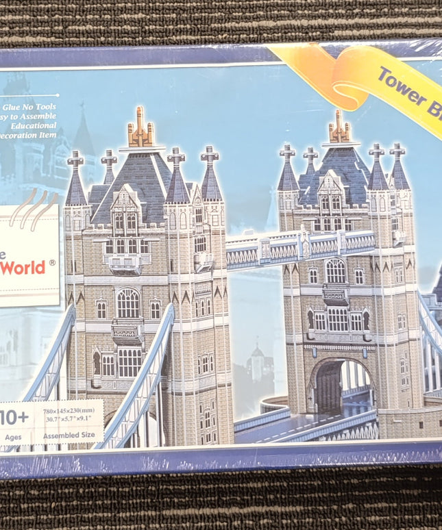 3D puzzle pop out world tower bridge