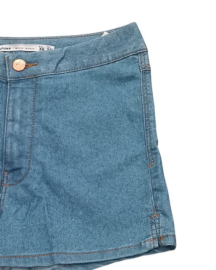 lefties denim woman Women's Jeans Shorts Blue