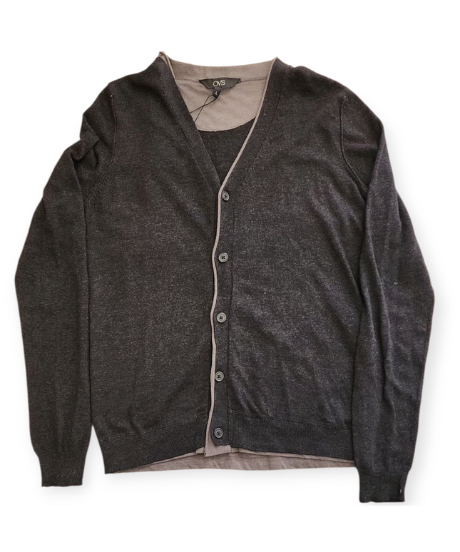 OVS Black Women's Top Over Cardigan