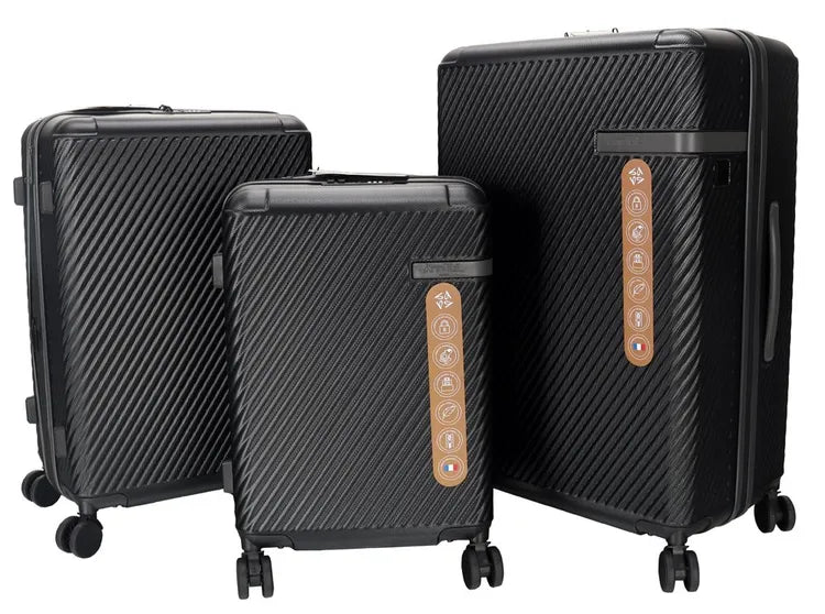 Ann Tuil Paris Suitcase Luggage Black