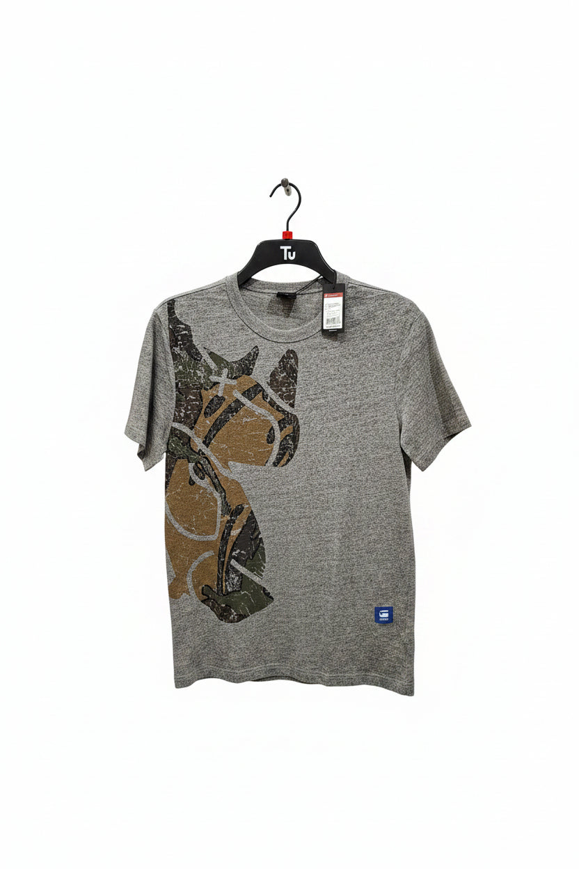 Men'S Graphic T-Shirt - Grey