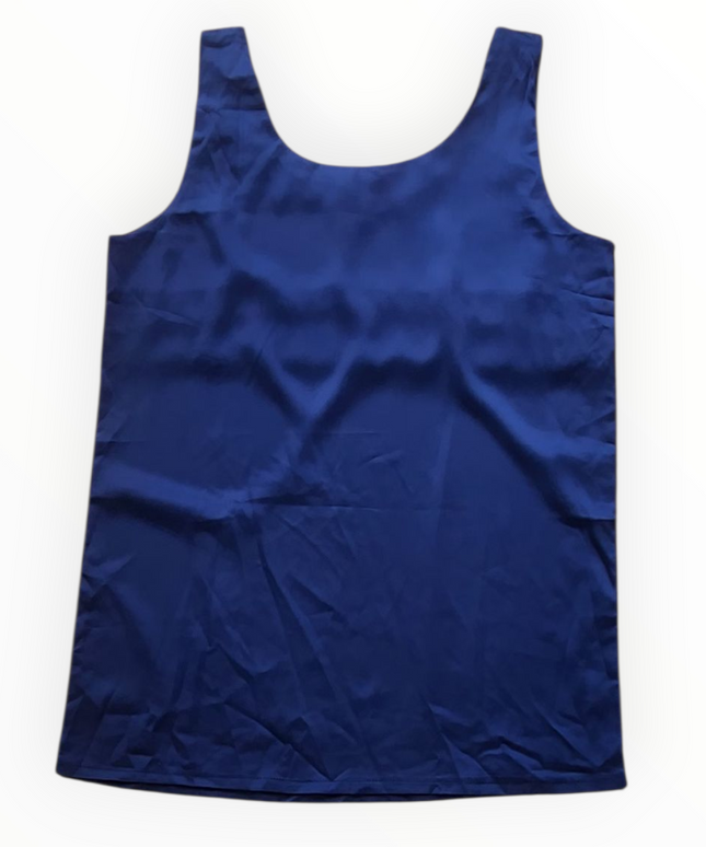 NAVY BLUE WOMEN'S SLEEVELESS TOP