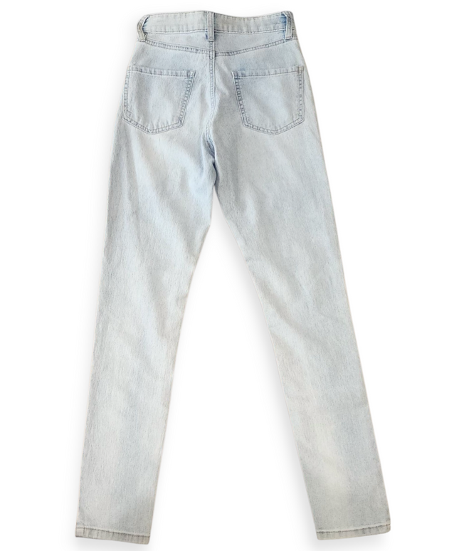 MISS SHOP WOMEN'S LIGHT BLUE JEANS