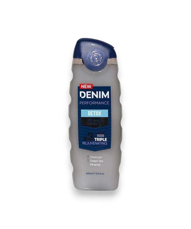 Denim new Performance Detox Body And Face Wash x3 400ml