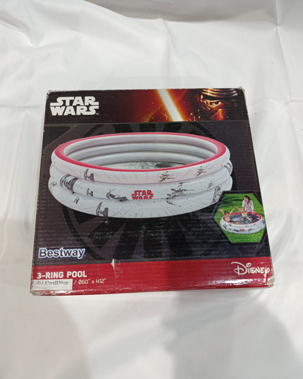 Bestway Star Wars 3 Ring Children's Swimming Pool