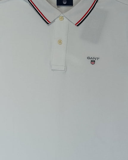 Gant Men’s White Cotton T-Shirt – Classic Casual Tee