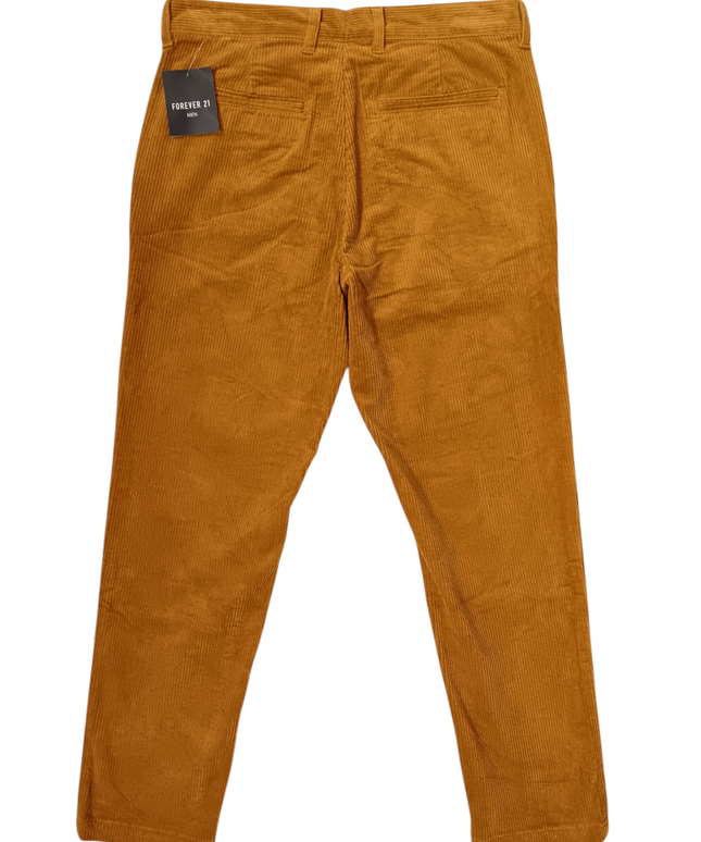 FOREVER 21 Mens Brown Corduroy Pants