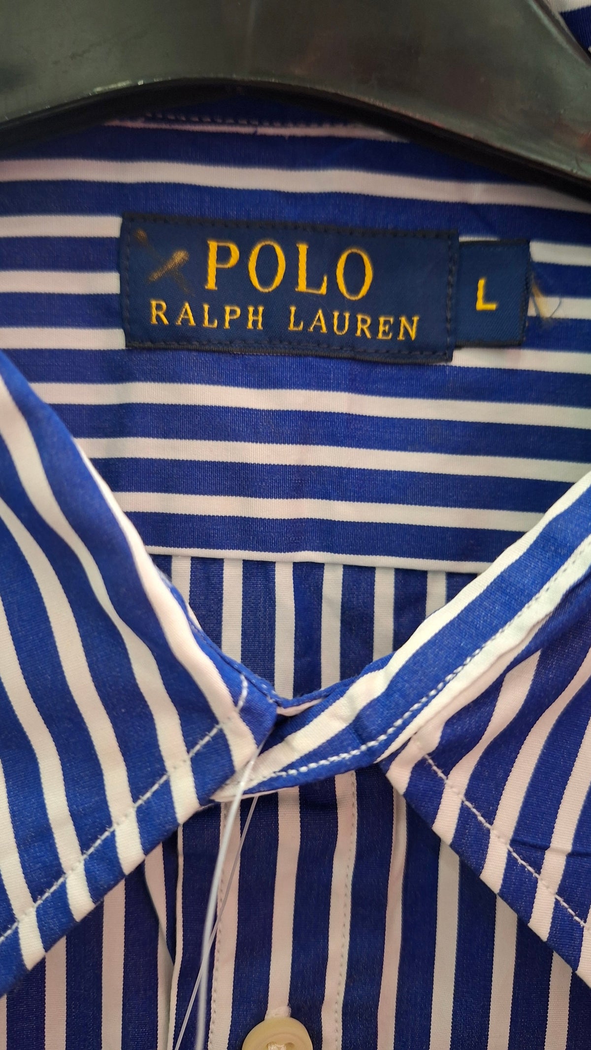 Polo Ralph Lauren Striped Shirt Dress in Blue women