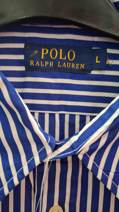 Polo Ralph Lauren Striped Shirt Dress in Blue women