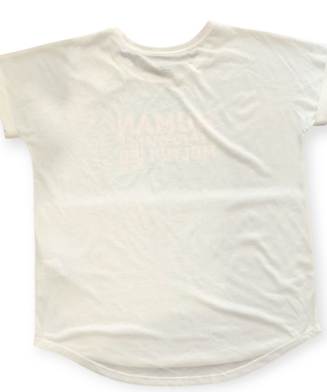 URBAN EXTENDED SLEEVE WOMEN'S CREW TEE WITH PRINT