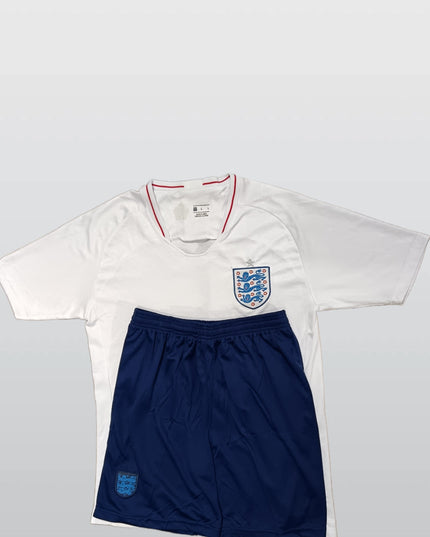 England Football Jersey & Shorts Set – Men’s Sportswear Kit