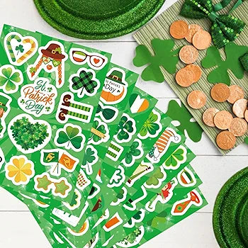 32Pcs St. Patrick'S Day Stickers - Shamrock Stickers For Kids