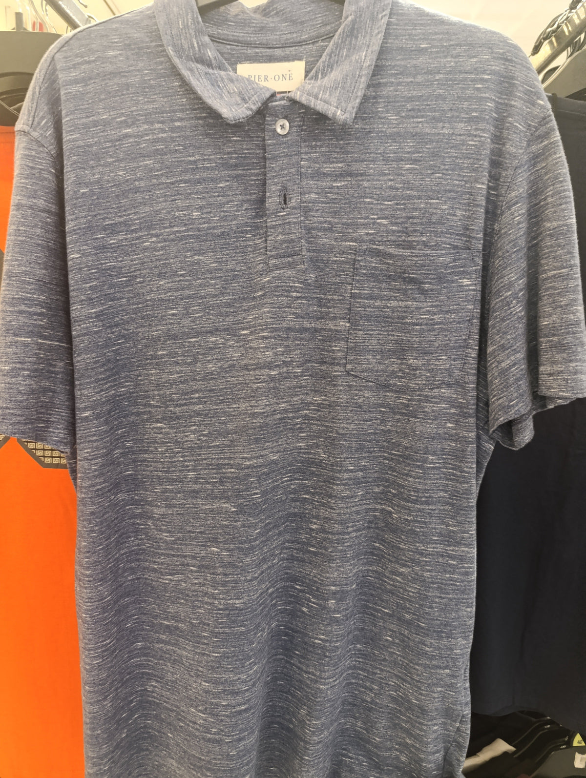Men'S Polo Shirt With Pocket