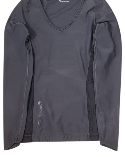 SH Skins Black Womens Sports Full Sleeve top