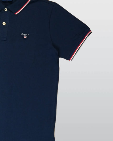 Gant Men’s Blue Cotton T-Shirt – Classic Casual Tee