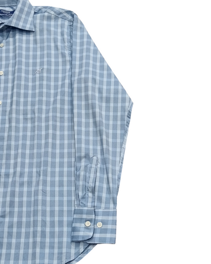 SACOOR BROTHERS Men's shirt long sleeve blue