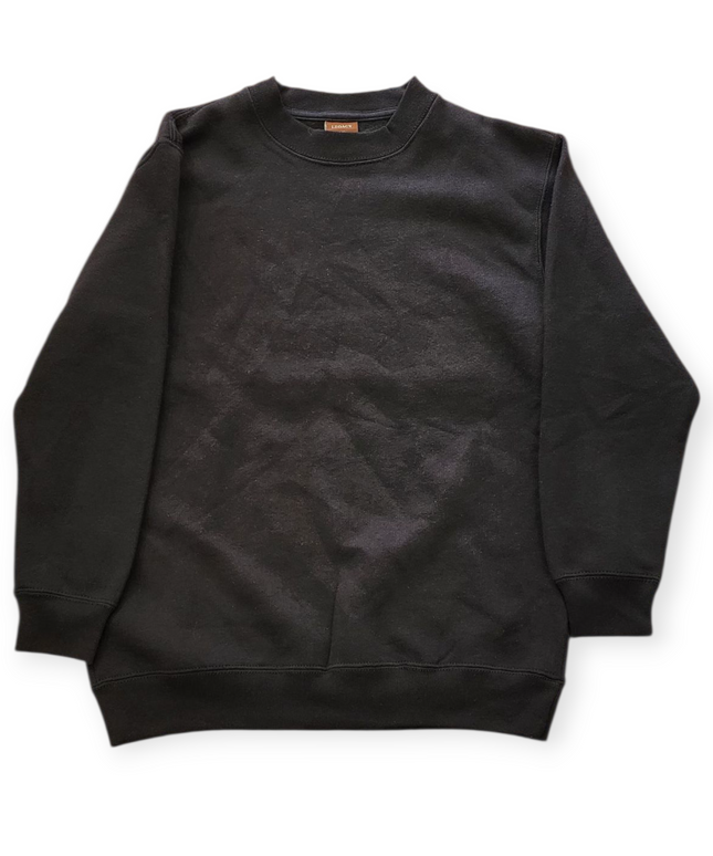 LEGACY WOMEN'S FULL SLEEVE BLACK  SWEATER