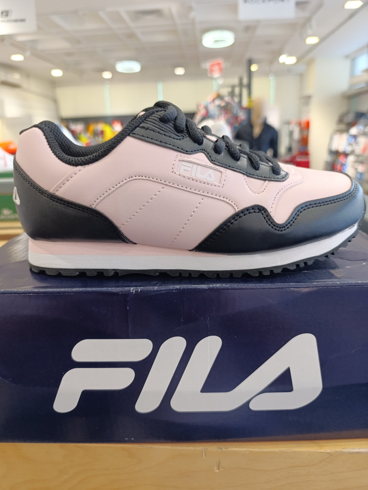 FILA Cress Color Block Sneakers, Light Pink/Black - Women's