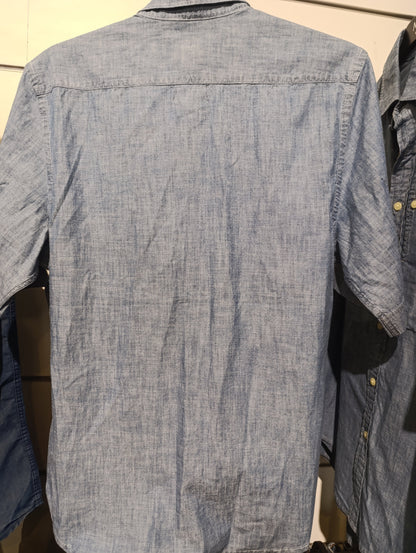 G-Star Raw Lt Wt Kann Chambray Shirt Men - Bristum Straight