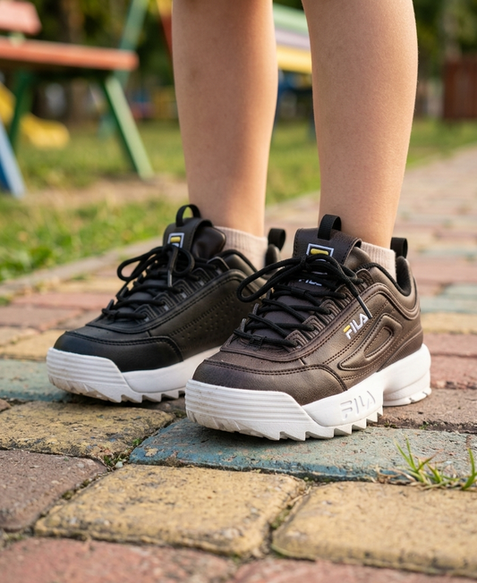 Fila Disruptor Ii Sun Reactive 'Brown' Kids Shoes