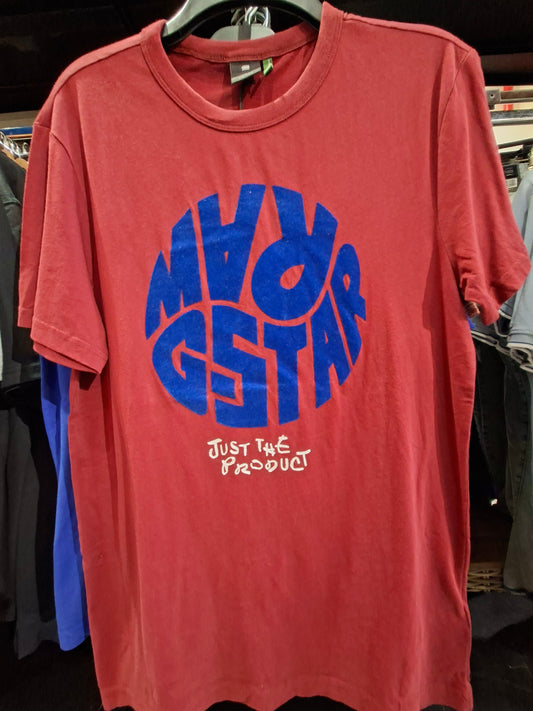 G-Star Raw Men'S Graphic T-Shirt – Bright Russet