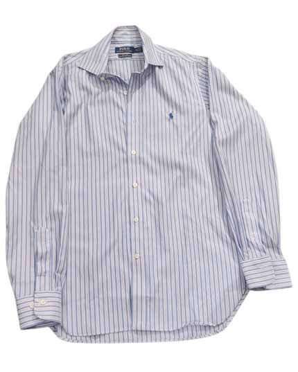 Ralph Lauren Polo Blue & White Striped Women's Shirt