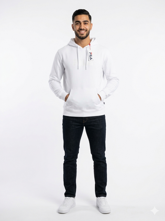 Product Title
Fila Men'S Essential Logo Hoodie – Classic White