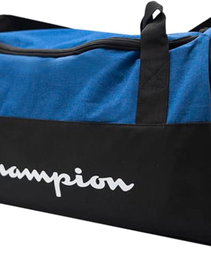Champion Logo Duffle Bag, Blue/Black, One Size small 45*25