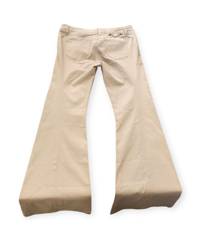 LEROCK WOMEN'S BEIGE COSMETIC JEANS