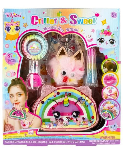 Tokidas Glitter And Sweet Makeup Set With Small Bag