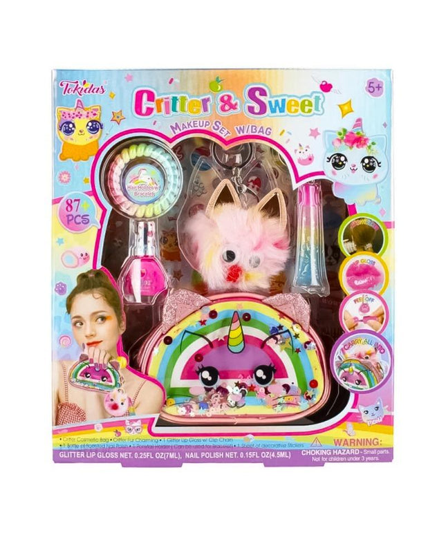 Tokidas Glitter And Sweet Makeup Set With Small Bag