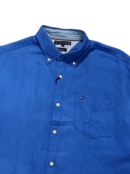 Tommy Hilfiger Custom Fit Blue Shirt
