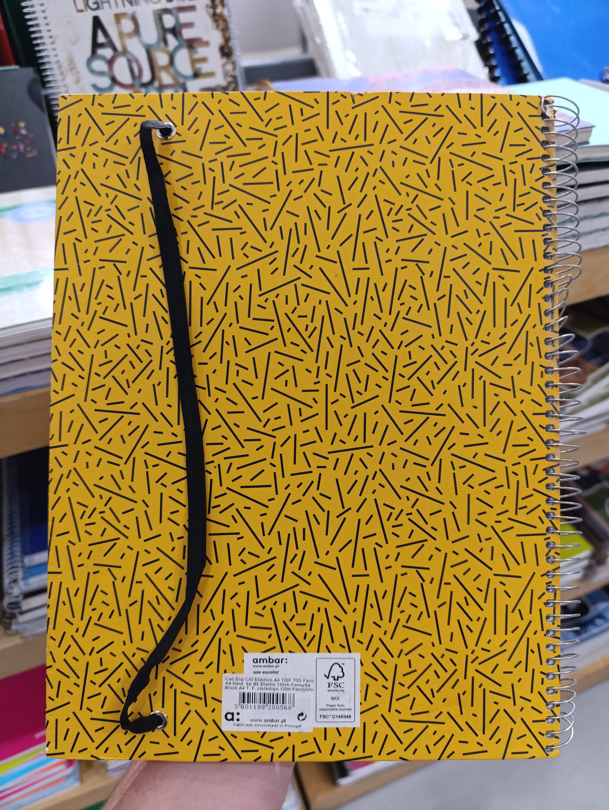 Ambar Fancy Silk-Cover Notebook