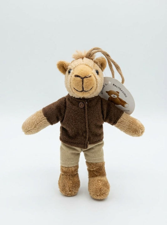 Camel Bag Charm Doll - Brown