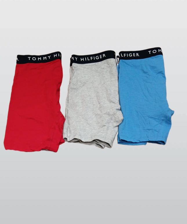 TOMMY HILFIGE 3-PACK BOXER COTTON STRETCH BLUE M1