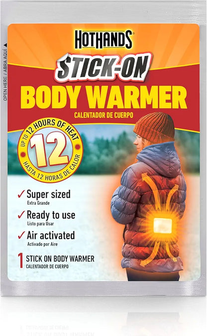 HotHands 12-Hour Adhesive Body Warmers