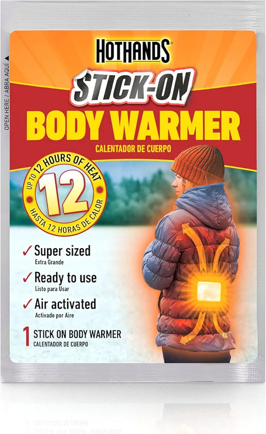 HotHands 12-Hour Adhesive Body Warmers