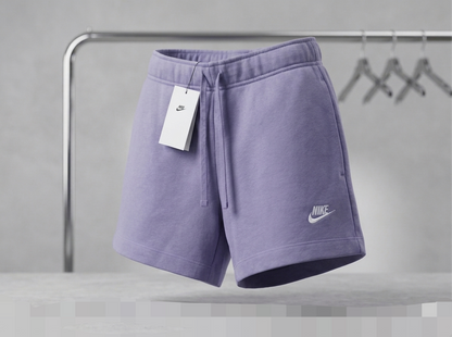 Nike Women'S Fleece Shorts – Lavender