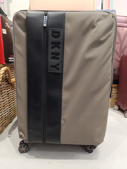 Dkny Instict Upright Ash And Black Trolley Bag Luggage Dm818It1