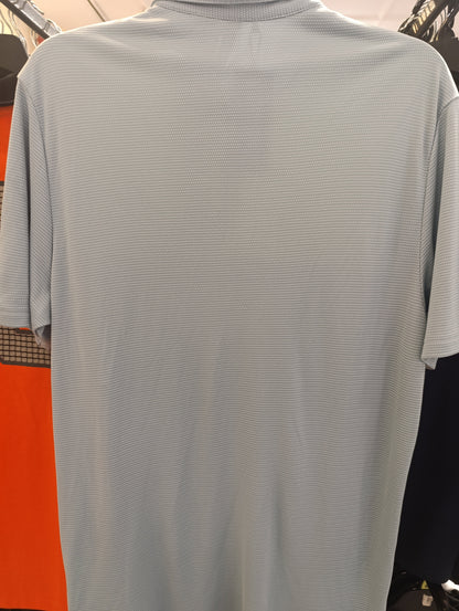 Adidas Men'S Color-Block Polo Shirt – Light Blue & Cream