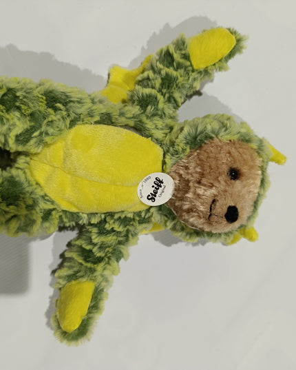 Steiff Teddy Bear with Dragon Hoodie Costume, Chinese Zodiac Signs, Teddy Stuffed Animal, Plush Bear Cuddly Toy, Machine Washable, 11"