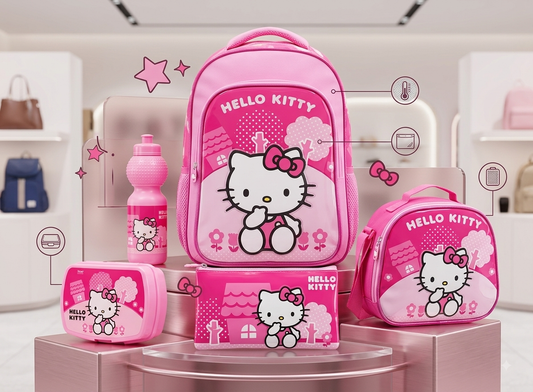 Hello Kitty 16" Rolling Bag School