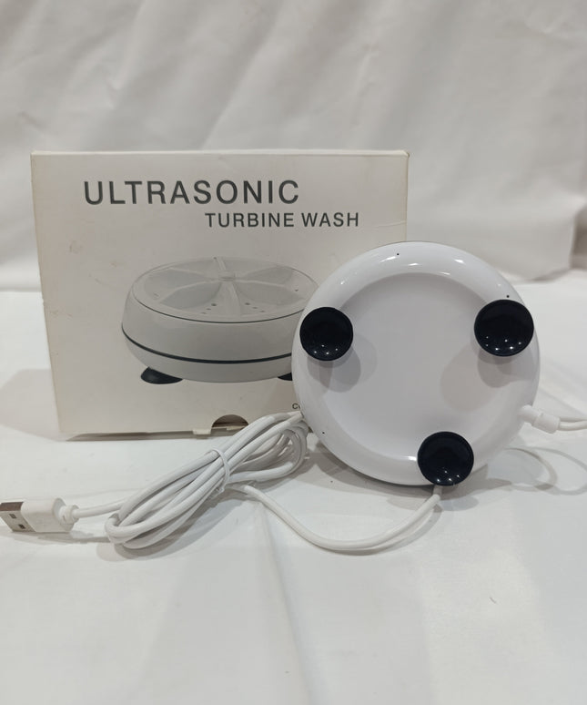 Ultrasonic Turbine Wash