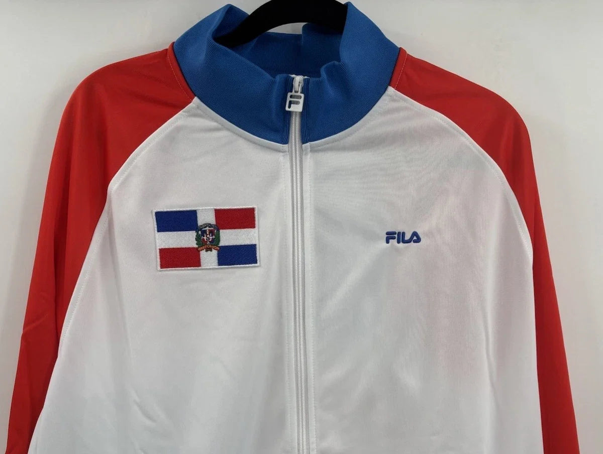 Clearance of Fila Jacket – Men's Dominican Republic Track Jacket