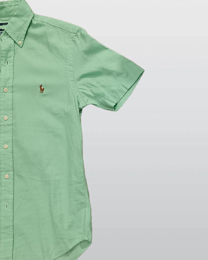 RALPH LAUREN CLASSIC FIT CHAMBRAY OXFORD  women's shirt