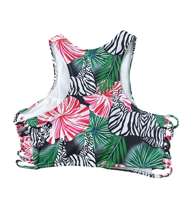 Signe Women's Bra Black Green White