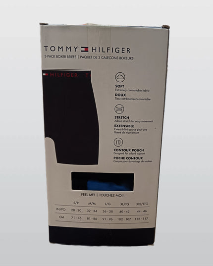 TOMMY HILFIGER 3-PACK BOXER LUXE STRETCH navy M4